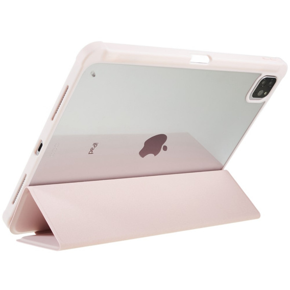 Чехол для iPad Pro 11 2022 / 2021 / 2020 / 2018, Smartcase Hybrid, с местом для стилуса, розовый