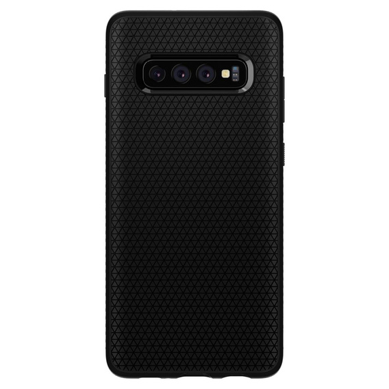 Чoхол Spigen до Samsung Galaxy S10+ Plus, Liquid Air, чорний