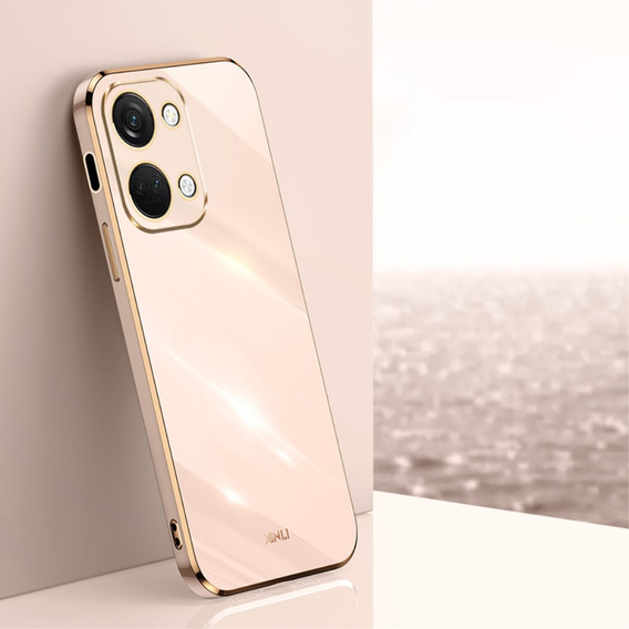 Чехол для OnePlus Nord 3 5G, Glamour CamShield, розовый rose gold