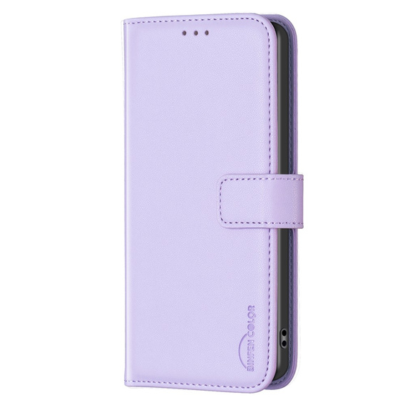 Откидной чехол для Samsung Galaxy A35 5G, BINFEN Wallet, фиолетовый