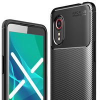 Чoхол до Samsung Galaxy Xcover 5, Carbon Gel, чорний