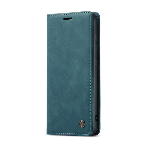 Чехол CASEME для Samsung Galaxy A51, Leather Wallet Case, зелёный