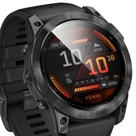 2x Гибридное стекло ERBORD для Garmin Fenix 8 47mm