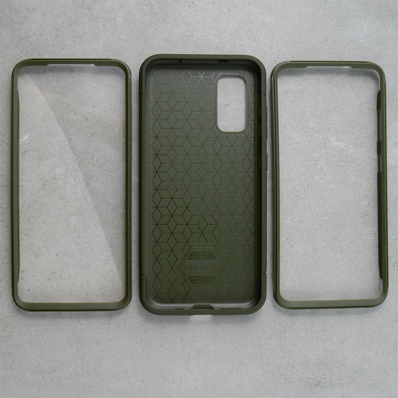 Чехол до Samsung Galaxy S20, Suritch Basic (Two Frames), зелёный