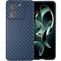 Чохол для Xiaomi 13T / 13T Pro / Redmi K60 Ultra, Carbon Fiber, синій