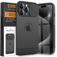 Чехол до iPhone 15 Pro Max, ERBORD MagProtect Slide Camera, чёрный