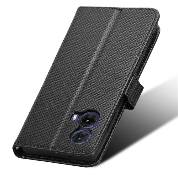 Откидной чехол для Motorola Moto G85, Wallet Smart Magnet, чёрный