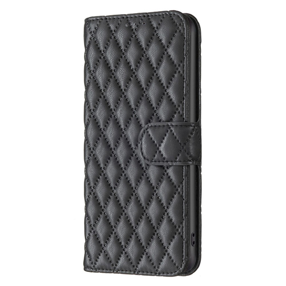 Откидной чехол для Oppo A17, Wallet, BINFEN COLOR, чёрный