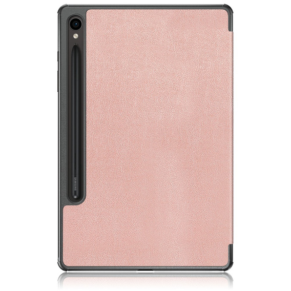 Чехол для Samsung Galaxy Tab S9, Smartcase с местом для стилуса, розовый rose gold