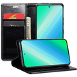 Чохол-книжка для Samsung Galaxy A54, ERBORD Waxy Wallet, чорний