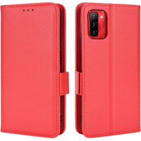 Откидной чехол для Ulefone Note 12P, Wallet Litchi Magnet, красный