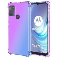 Чехол для Motorola Moto G50, Gradient Dropproof, Фиолетовый / синий