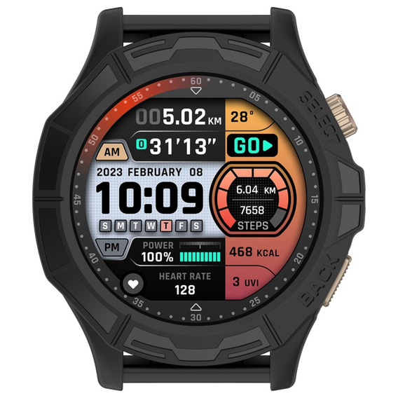 Чехол для Amazfit Cheetah / Amazfit Cheetah Pro, черный