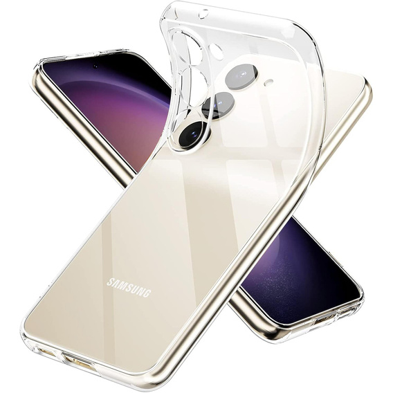 Тонкий корпус для Samsung Galaxy S23 FE, Slim, прозрачный