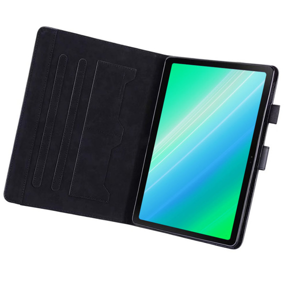 Чохол для iPad 10.2" 2021/2020/2019 (9/8/7 gen.), з клапаном, animal, чорний