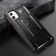Броньований чохол для iPhone 11, Dexnor Full Body, чорний