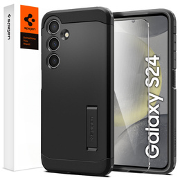 Чехол Spigen до Samsung Galaxy S23 FE, Tough Armor, зелёный
