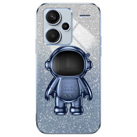 Чехол для Xiaomi Redmi Note 13 Pro+, Glitter Astronaut, синий