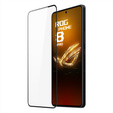 Закаленное стекло для ASUS ROG Phone 8 Pro, Dux Ducis на весь экран, чёрная рама