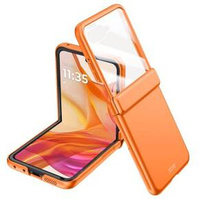 Чохол зі склом для Samsung Galaxy Z Flip5 5G, PC Case, чорний