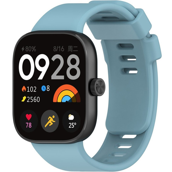 Силиконовый ремешок для Xiaomi Redmi Watch 4 / Smart Band 8 Pro