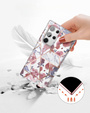 Чoхол до Samsung Galaxy S22 Ultra, Suritch Full Body Marble, рожевий