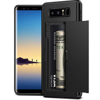 Чехол до Samsung Galaxy Note 8, Sliding Card Holder, чёрный