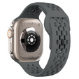 Силиконовый ремешок для Apple Watch 1/2/3/4/5/6/7/8/SE/ULTRA 42/44/45/49MM, серый