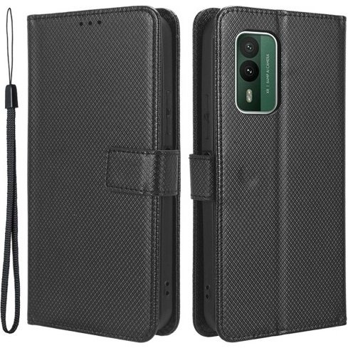 Откидной чехол для Nokia Nokia XR21, Wallet Smart Magnet, чёрный