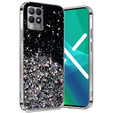 Чехол до Realme 8i, Glittery, чёрный