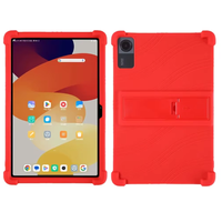 Силіконовий чохол для Xiaomi Redmi Pad SE 11", Impact, броньований, червоний