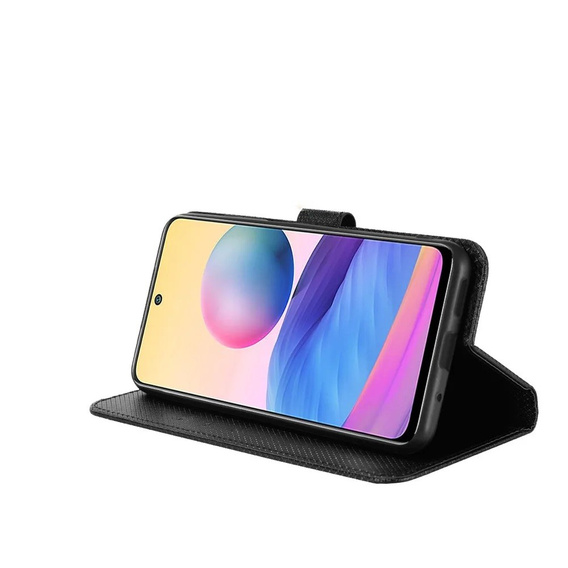 Откидной чехол для Realme 12 Pro 5G / 12 Pro+ 5G, Wallet Smart Magnet, чёрный