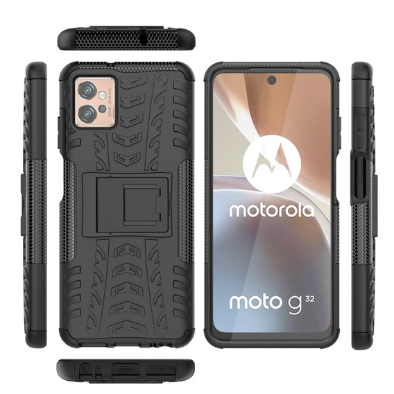 Чoхол до Motorola Moto G32, Tire Armor, чорний