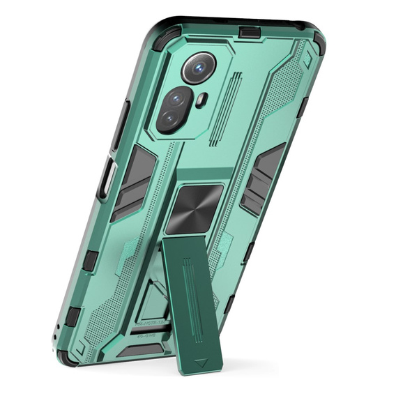 Чoхол до Xiaomi Redmi Note 12S 4G, Military kickstand, зелений