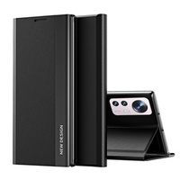 Чохол-книжка для Xiaomi 12 / 12X, Side Magnetic, чорний