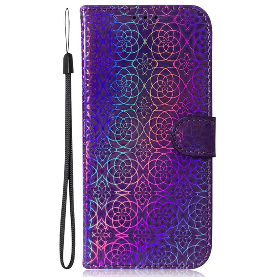 Чохол-книжка для Oppo A17, Wallet mandala, фіолетовий