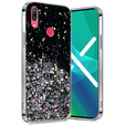 Чoхол до Huawei Y7 2019, Glittery, чорний