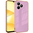 Чехол для Realme C51, Glamour CamShield, фиолетовый