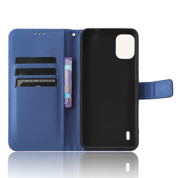 Откидной чехол для Nokia C12 4G, Wallet Smart Magnet, синий