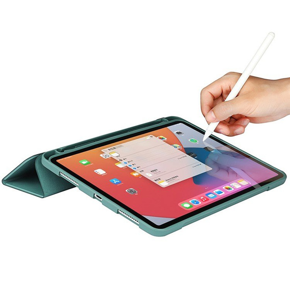 Чехол для iPad Pro 11 2021/2022, Smartcase с местом для стилуса, зелёный