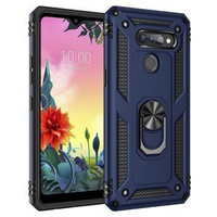 Броньований Чoхол до LG K50S, Nox Case Ring, темно-синій