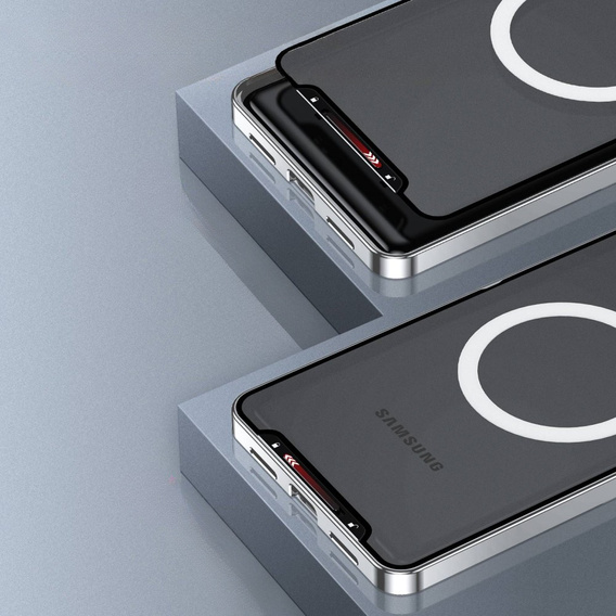 Защитный чехол для камеры Samsung Galaxy S21 FE 5G, CamShield MagSafe, прозрачный / серебряный
