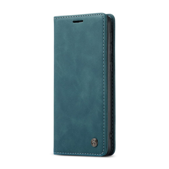 Чехол CASEME для Samsung Galaxy M21, Leather Wallet Case, синий