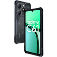 Чехол до Realme C61, AntiDrop Hybrid, чёрный