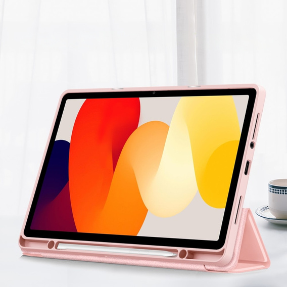 Чохол для Xiaomi Redmi Pad SE 11", Smartcase Hybrid, з місцем для стилуса, рожевий