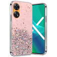 Чехол до Oppo Reno8 T, Glittery, розовый