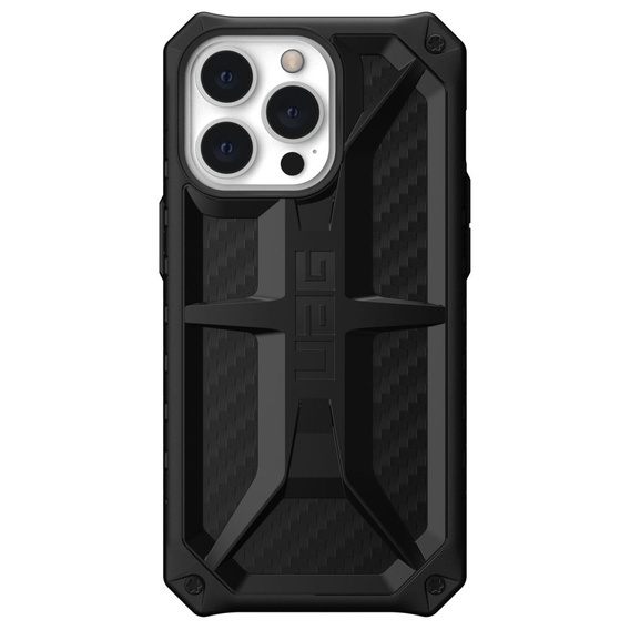 чохол Urban Armor Gear для iPhone 13 Pro, Monarch, carbon чорний