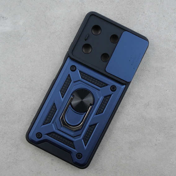 Чехол NOX Camera Slide Infinix Note 30 5G, CamShield Slide, синий