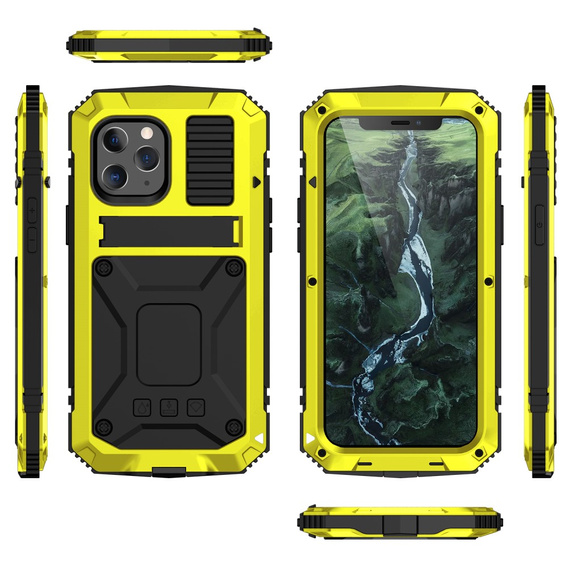 Бронированный чехол для iPhone 12 Pro Max, R-JUST, жёлтый