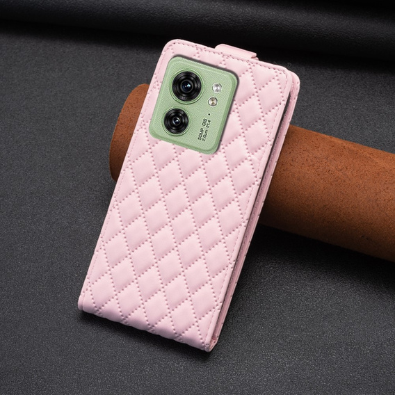 Чохол-книжка для Motorola Edge 40 5G, Wallet, BINFEN COLOR, рожевий